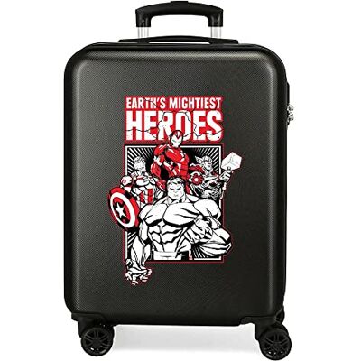 Marvel Valise cabine Mightiest, Noir, Valise Trolley Cabine, Heroes Marvel Valise cabine Mightiest, Noir, Valise Trolley Cabine, Heroes