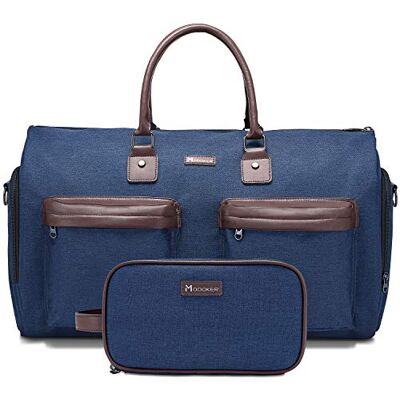 MODOKER Sac à vêtements convertible avec bandoulière pour homme et femme – Valise à suspendre 2 en 1 MODOKER Sac à vêtements convertible avec bandoulière pour homme et femme – Valise à suspendre 2 en 1