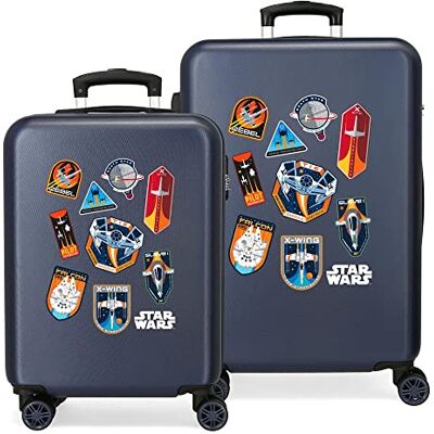 Star Wars Badges Bagages Bagage à main, Bleu marine spatial, Ensemble de bagages Star Wars Badges Bagages Bagage à main, Bleu marine spatial, Ensemble de bagages