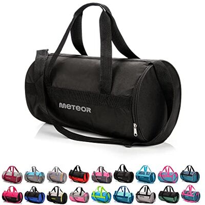 meteor Sac de Sport 25L Femme Homme Enfant Fille Bag Sac Voyage Bagage Duffel Fitness Gym Vacances bandoulière Fitness Travail avec Compartiment à Chaussures Séparé (25 L, Gris/Noir) meteor Sac de Sport 25L Femme Homme Enfant Fille Bag Sac Voyage Bagage Duffel Fitness Gym Vacances bandoulière Fitness Travail avec Compartiment à Chaussures Séparé (25 L, Gris/Noir)
