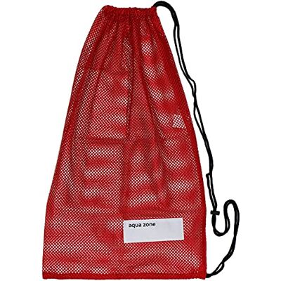 Zone Sac de sport en maille avec cordon de serrage pour natation, plage, plongée, voyage, gym Zone Sac de sport en maille avec cordon de serrage pour natation, plage, plongée, voyage, gym