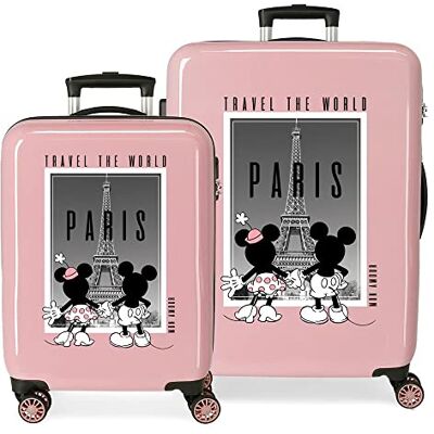 Disney Mickey & Minnie Trip To… Ensemble de valises, taille unique, Paris, Talla única, Set valises Disney Mickey & Minnie Trip To… Ensemble de valises, taille unique, Paris, Talla única, Set valises