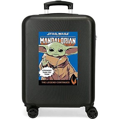 Star Wars The Mandalorian Bagage cabine Noir 38 x 55 x 20 cm Star Wars The Mandalorian Bagage cabine Noir 38 x 55 x 20 cm