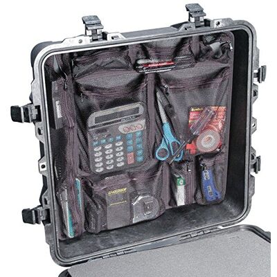 PELI 0359 Pochette Couvercle, Accessoire de la Valise Protector Originale, Compatible avec : Valise Cube 0350, Couleur : Noir PELI 0359 Pochette Couvercle, Accessoire de la Valise Protector Originale, Compatible avec : Valise Cube 0350, Couleur : Noir