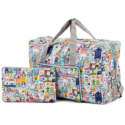 Arxus Grand Sac Fourre-Tout Pliable, Bagage à Porter, avec Bandoulière (Châteaux) Arxus Grand Sac Fourre-Tout Pliable, Bagage à Porter, avec Bandoulière (Châteaux)