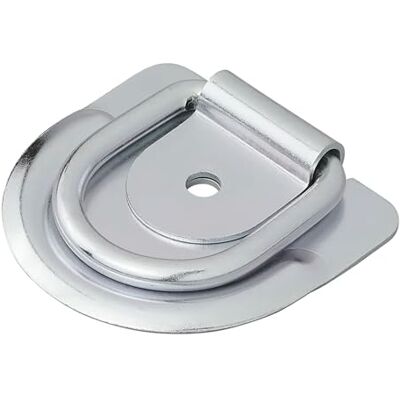 APT Anneau d'arrimage galvanisé pour remorque 89 x 85 mm, œillet 70 x 62 mm, charge de rupture 1480 kg, sécurité de charge APT Anneau d'arrimage galvanisé pour remorque 89 x 85 mm, œillet 70 x 62 mm, charge de rupture 1480 kg, sécurité de charge