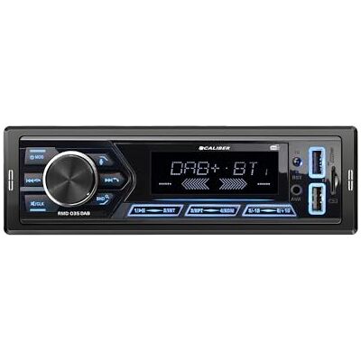 Caliber Autoradio DAB Plus & Bluetooth, 1 DIN, kit mains libres, profondeur d'encastrement 40 mm, 4 x 55 W, USB/SD/AUX, charge rapide 2,1 A (RMD035DAB) Caliber Autoradio DAB Plus & Bluetooth, 1 DIN, kit mains libres, profondeur d'encastrement 40 mm, 4 x 55 W, USB/SD/AUX, charge rapide 2,1 A (RMD035DAB)