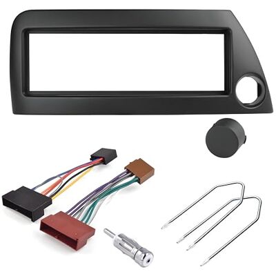 Sound Way Sound-way Kit de Montage Autoradio, Façade Cadre de Radio 1 DIN, Adaptateur Compatible avec Ford Ka 1996-2008 Noir Sound Way Sound-way Kit de Montage Autoradio, Façade Cadre de Radio 1 DIN, Adaptateur Compatible avec Ford Ka 1996-2008 Noir