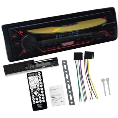 GOFORJUMP 1 Din 12V Voiture Lecteur DVD CD Panneau Amovible avec BT véhicule MP3 stéréo 3252 Mains Libres Autoradio Radio Audio GOFORJUMP 1 Din 12V Voiture Lecteur DVD CD Panneau Amovible avec BT véhicule MP3 stéréo 3252 Mains Libres Autoradio Radio Audio