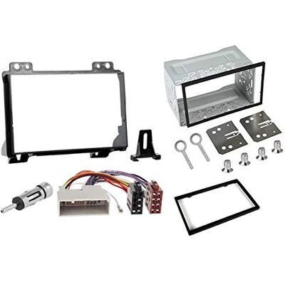 Sound Way Sound-way Kit Montage Cadre de Radio Adaptateur autoradio 2 DIN Compatible avec Ford Fiesta/Fusion 2002-2005 2D-Fusion Sound Way Sound-way Kit Montage Cadre de Radio Adaptateur autoradio 2 DIN Compatible avec Ford Fiesta/Fusion 2002-2005 2D-Fusion