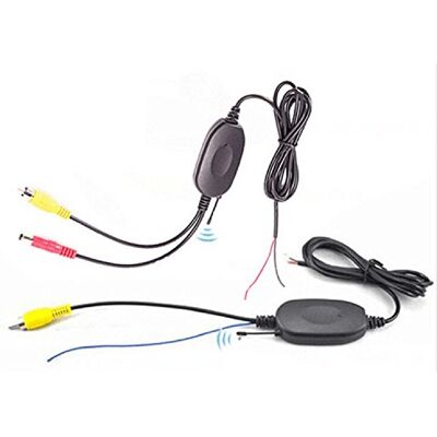 kalakass , Kit émetteur récepteur vidéo 2,4 GHz, sans fil pour caméra de recul de voiture RCA, moniteur récepteur Cam DVD GPS, lecteur autoradio, module adaptateur kalakass , Kit émetteur récepteur vidéo 2,4 GHz, sans fil pour caméra de recul de voiture RCA, moniteur récepteur Cam DVD GPS, lecteur autoradio, module adaptateur