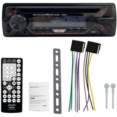 VIGORFLYRUN PARTS LTD Autoradio Panneau détachable stéréo 1 DIN 12V Radio FM MP3 MP3 Bluetooth CD VCD Récepteur multimédia pour Voiture USB USB VIGORFLYRUN PARTS LTD Autoradio Panneau détachable stéréo 1 DIN 12V Radio FM MP3 MP3 Bluetooth CD VCD Récepteur multimédia pour Voiture USB USB