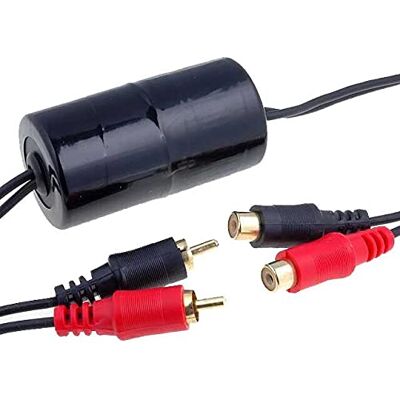 Audioproject A259 – NF Filtre antiparasite autoradio Filtre de bruit RCA mâle plaqué or (20 Hz – 33 kHz) Audio Ground Loop Isolator Car Audio Auto Amplificateur Subwoofer Audioproject A259 – NF Filtre antiparasite autoradio Filtre de bruit RCA mâle plaqué or (20 Hz – 33 kHz) Audio Ground Loop Isolator Car Audio Auto Amplificateur Subwoofer