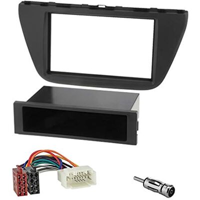 Sound Way Kit Montage autoradio 1 DIN / 2 DIN avec Vide Poche pour Suzuki SX4 S Cross Sound Way Kit Montage autoradio 1 DIN / 2 DIN avec Vide Poche pour Suzuki SX4 S Cross