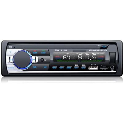 iFreGo Autoradio Bluetooth 1 DIN, Poste Radio Voiture Bluetooth, Radio FM, Autoradio Vintage Télécommande,7 Couleurs LED La Lecture de Musique USB/MP3/WMA/WAV/SD/TF,Port de Charge USB,4X65W iFreGo Autoradio Bluetooth 1 DIN, Poste Radio Voiture Bluetooth, Radio FM, Autoradio Vintage Télécommande,7 Couleurs LED La Lecture de Musique USB/MP3/WMA/WAV/SD/TF,Port de Charge USB,4X65W