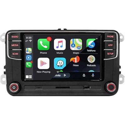SCUMAXCON Autoradio RCD360 PROII 6,5" Carplay Android Auto Bluetooth USB SD RVC FM Pour Golf MK5 6 Passat Caddy Polo Tiguan T5 T-ROC SCUMAXCON Autoradio RCD360 PROII 6,5" Carplay Android Auto Bluetooth USB SD RVC FM Pour Golf MK5 6 Passat Caddy Polo Tiguan T5 T-ROC