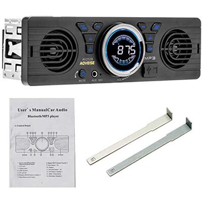 VIGORFLYRUN PARTS LTD Autoradio 1 DIN, Radio Voiture 12V Lecteur mp3 Stéréo de Voiture Radio FM Bluetooth 2.1 + EDR avec Port de Carte USB/TF MP3 / WMA AV252 VIGORFLYRUN PARTS LTD Autoradio 1 DIN, Radio Voiture 12V Lecteur mp3 Stéréo de Voiture Radio FM Bluetooth 2.1 + EDR avec Port de Carte USB/TF MP3 / WMA AV252