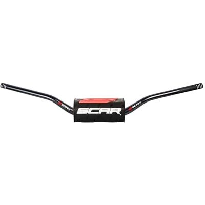SCAR Guidon Moto Cross O² 28mm (1 1/8”) sans barre McGrath Short Style Mousse noire SCAR Guidon Moto Cross O² 28mm (1 1/8”) sans barre McGrath Short Style Mousse noire