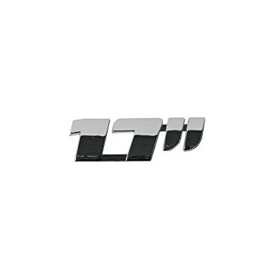 Autocollant 3D 17 pouces - Aspect chromé Autocollant 3D 17 pouces - Aspect chromé