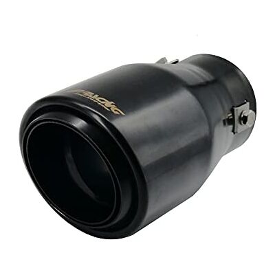 Embout d'échappement en acier inoxydable noir Simoni Racing - Ø90xL150mm - Montage 39-64mm Embout d'échappement en acier inoxydable noir Simoni Racing - Ø90xL150mm - Montage 39-64mm