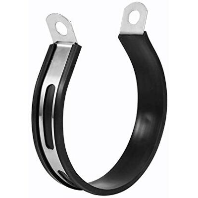 Keenso Support de tuyau de silencieux universel pour moto, demi-cercle, clip de silencieux pour silencieux d'échappement Fixer le support de silencieux Keenso Support de tuyau de silencieux universel pour moto, demi-cercle, clip de silencieux pour silencieux d'échappement Fixer le support de silencieux
