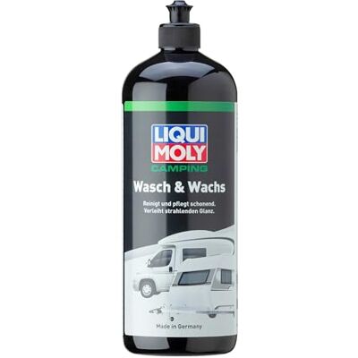 Liqui Moly Nettoyant et cire de camping 1 L Nettoyage/entretien/entretien Réf. d'article : 21809 Liqui Moly Nettoyant et cire de camping 1 L Nettoyage/entretien/entretien Réf. d'article : 21809