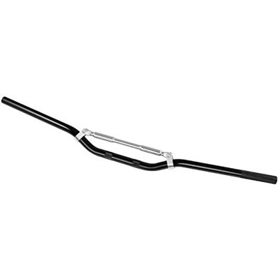 A-pro Guidons Aluminium Moto Custom Diametre 22 mm Tordu Couleurs Barre Renfort Noir A-pro Guidons Aluminium Moto Custom Diametre 22 mm Tordu Couleurs Barre Renfort Noir