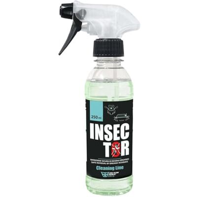 Resin Bike Care Insector Démoustiquant 250 ml, Nettoyant Spray pour Moto et Voiture, Casques, Visières, Bulles, Phares, Pare-chocs Avant et Capot de Voiture, Action Rapide Sans Traces ni Résidus Resin Bike Care Insector Démoustiquant 250 ml, Nettoyant Spray pour Moto et Voiture, Casques, Visières, Bulles, Phares, Pare-chocs Avant et Capot de Voiture, Action Rapide Sans Traces ni Résidus