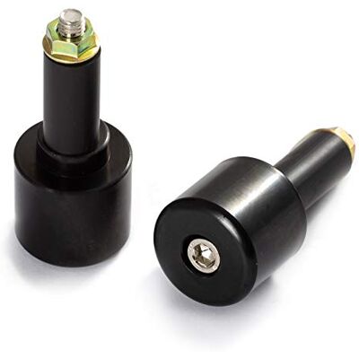 A-pro 2x Contrepoids Guidon Aluminium Equilibrage 13mm Moto Scooter Noir A-pro 2x Contrepoids Guidon Aluminium Equilibrage 13mm Moto Scooter Noir