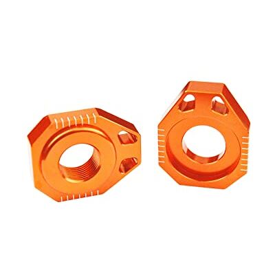 SCAR Tendeur de chaîne compatible avec KTM EXC EXCF XCW XCFW XCFW TPI 85 105 125 150 200 250 300 350 450 500 02-23 Orange SCAR Tendeur de chaîne compatible avec KTM EXC EXCF XCW XCFW XCFW TPI 85 105 125 150 200 250 300 350 450 500 02-23 Orange