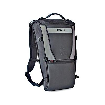 OJ jm0521 Kyte Sac à dos en polyester extensible avec fermeture éclair imperméable et bretelles rembourrées OJ jm0521 Kyte Sac à dos en polyester extensible avec fermeture éclair imperméable et bretelles rembourrées