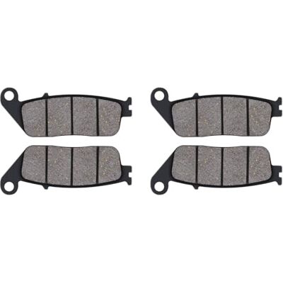 AHL 2 paires avant plaquettes de frein pour VFR 750 FJ/FK/FL/FM/FN/FP 1988-1993 / VFR 750 FR/FS/FT/FV 1994-1997 AHL 2 paires avant plaquettes de frein pour VFR 750 FJ/FK/FL/FM/FN/FP 1988-1993 / VFR 750 FR/FS/FT/FV 1994-1997