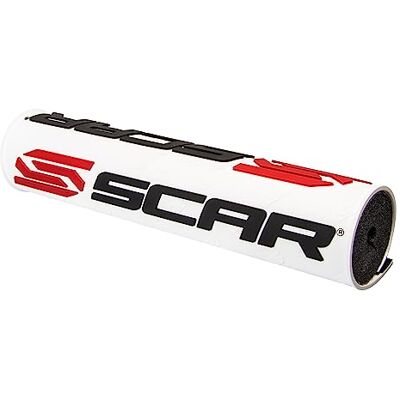 SCAR Protecteur de guidon Ø 22 mm (7/8") avec barre Moto cross, quad, dirt bike, Enduro Supermoto Blanc SCAR Protecteur de guidon Ø 22 mm (7/8") avec barre Moto cross, quad, dirt bike, Enduro Supermoto Blanc