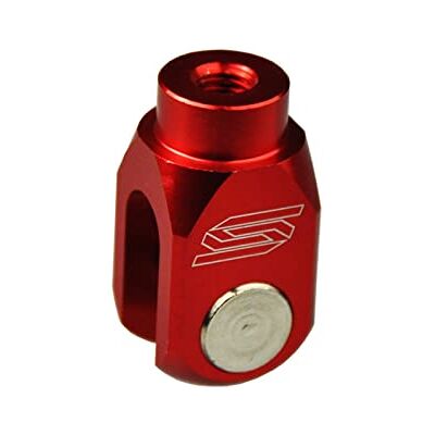 SCAR Rear Brake Clevis Compatible with Honda CR CRF 125 250 150 450 CR125 CRF250R CRF450R 250F 450L 450RL 02-25 Red SCAR Rear Brake Clevis Compatible with Honda CR CRF 125 250 150 450 CR125 CRF250R CRF450R 250F 450L 450RL 02-25 Red