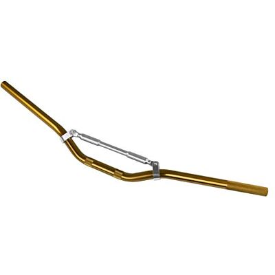 A-pro Guidon Aluminium Moto Scooter Cross Enduro Plie Haute Diamètre 22 mm Or A-pro Guidon Aluminium Moto Scooter Cross Enduro Plie Haute Diamètre 22 mm Or