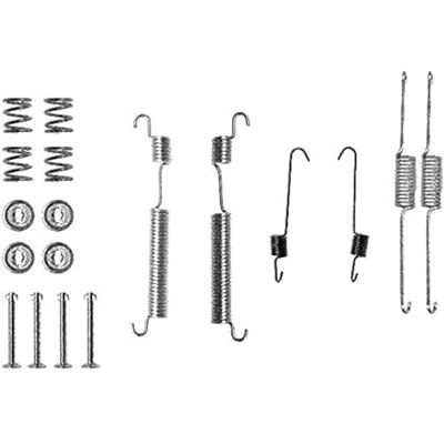 Hella Hyundai Accent Pony Kit d'Accessoires, Mâchoire de Frein Hella Hyundai Accent Pony Kit d'Accessoires, Mâchoire de Frein