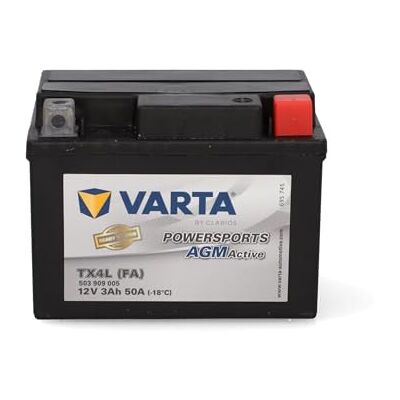 Batterie moto Varta - 503909005A512 - 12V, 3AH, 50A Batterie moto Varta - 503909005A512 - 12V, 3AH, 50A