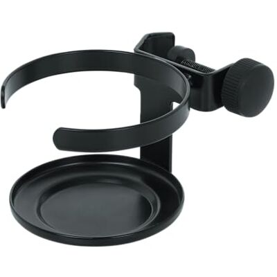 Gator Frameworks GFW-SINGLECUP Support de microphone à pince pour boisson Gator Frameworks GFW-SINGLECUP Support de microphone à pince pour boisson