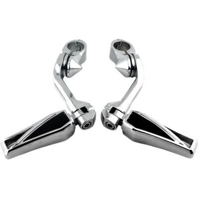 U125MOTO Repose-pieds de moto Pour Road King Street Glide Pour Sportster 1,25" chevilles de pied de route de garde de moteur de repose-pieds de motos de 32mm petites/grandes U125MOTO Repose-pieds de moto Pour Road King Street Glide Pour Sportster 1,25" chevilles de pied de route de garde de moteur de repose-pieds de motos de 32mm petites/grandes