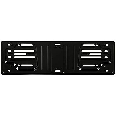 Lampa Support de plaque avant en acier Noir Lampa Support de plaque avant en acier Noir