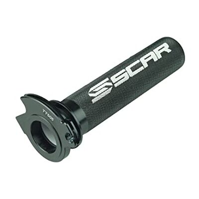 SCAR Poignée barillet de gaz accélérateur alu roulement Compatible avec KTM SX 50 65 21-22 SCAR Poignée barillet de gaz accélérateur alu roulement Compatible avec KTM SX 50 65 21-22