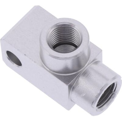 JMP 2-Wege Verteiler geschraubt 90 degrés JMP 2-Wege Verteiler geschraubt 90 degrés