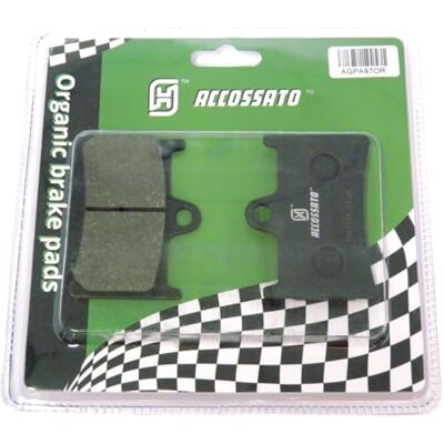 ACCOSSATO agpa97or-17 Plaquette de Frein pour Yamaha > YZF 600 R6, 600 (1999 – 2002), Lot de 2 ACCOSSATO agpa97or-17 Plaquette de Frein pour Yamaha > YZF 600 R6, 600 (1999 – 2002), Lot de 2