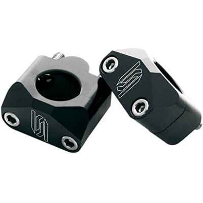 SCAR Kit Pontets Adaptateur Universel Diamètre Ø 22 à 28 Moto Cross Noir SCAR Kit Pontets Adaptateur Universel Diamètre Ø 22 à 28 Moto Cross Noir