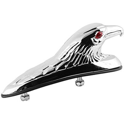 Hlyjoon Universel Moto Garde-Boue Avant Décor Ornement Eagle Tête Statue Accessoire Remplacement Fit pour Moto Hlyjoon Universel Moto Garde-Boue Avant Décor Ornement Eagle Tête Statue Accessoire Remplacement Fit pour Moto
