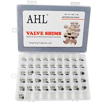 AHL 7.48mm 46pcs 1.225-3.475mm kit valve shim pastilles soupapes pour YZ250F 2001-2012 / WR250F 2001-2009 2011-2012 AHL 7.48mm 46pcs 1.225-3.475mm kit valve shim pastilles soupapes pour YZ250F 2001-2012 / WR250F 2001-2009 2011-2012