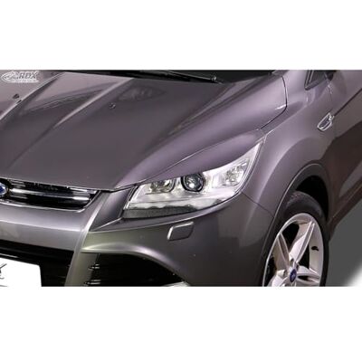 RDX Racedesign Spoilers de phares compatible avec Ford Kuga II (DM2) excl. Facelift 2013-2016 (ABS) RDX Racedesign Spoilers de phares compatible avec Ford Kuga II (DM2) excl. Facelift 2013-2016 (ABS)