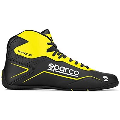 Sparco Chaussures Kart K-Pole Taille 34 Noir/Flu Sparco Chaussures Kart K-Pole Taille 34 Noir/Flu