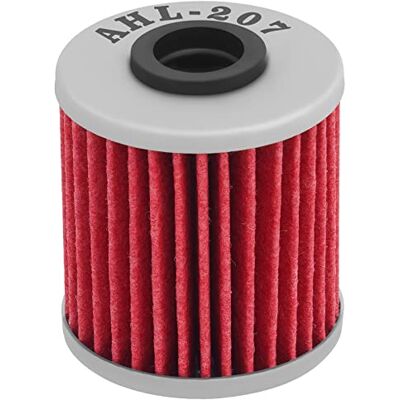 AHL Filtre à huile 207 pour Kawasaki KX250F 249 2004-2016 AHL Filtre à huile 207 pour Kawasaki KX250F 249 2004-2016
