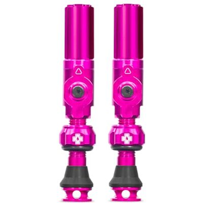 Muc-Off Tubeless Ventile Big Bore Hybrid Pink 35 mm - Valve sans chambre Muc-Off Tubeless Ventile Big Bore Hybrid Pink 35 mm - Valve sans chambre